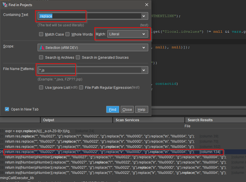 FindDialog