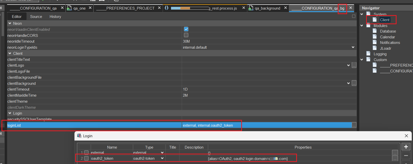 bg loginlist