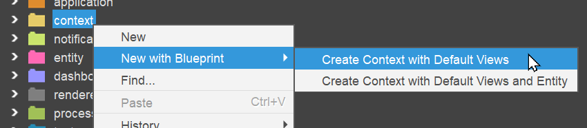 Blueprint Context and Views