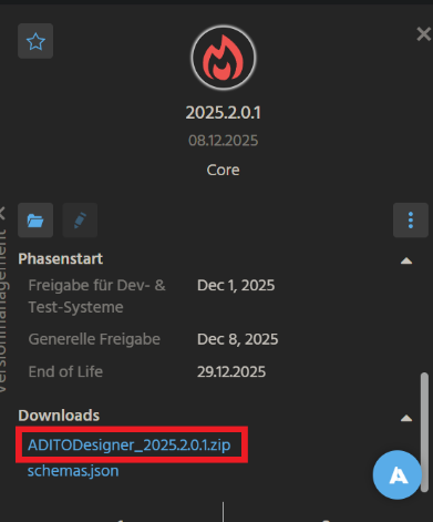 Download ADITO Designer