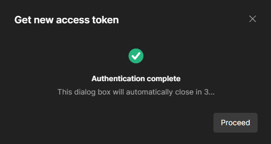 get new access token