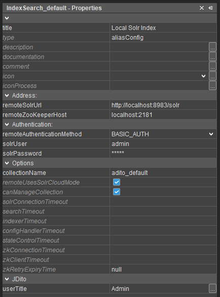 AliasConfig Properties