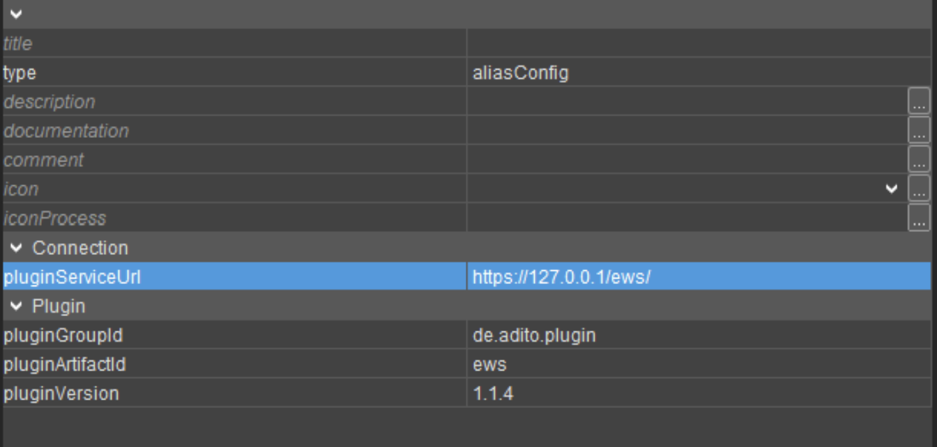 plugins properties
