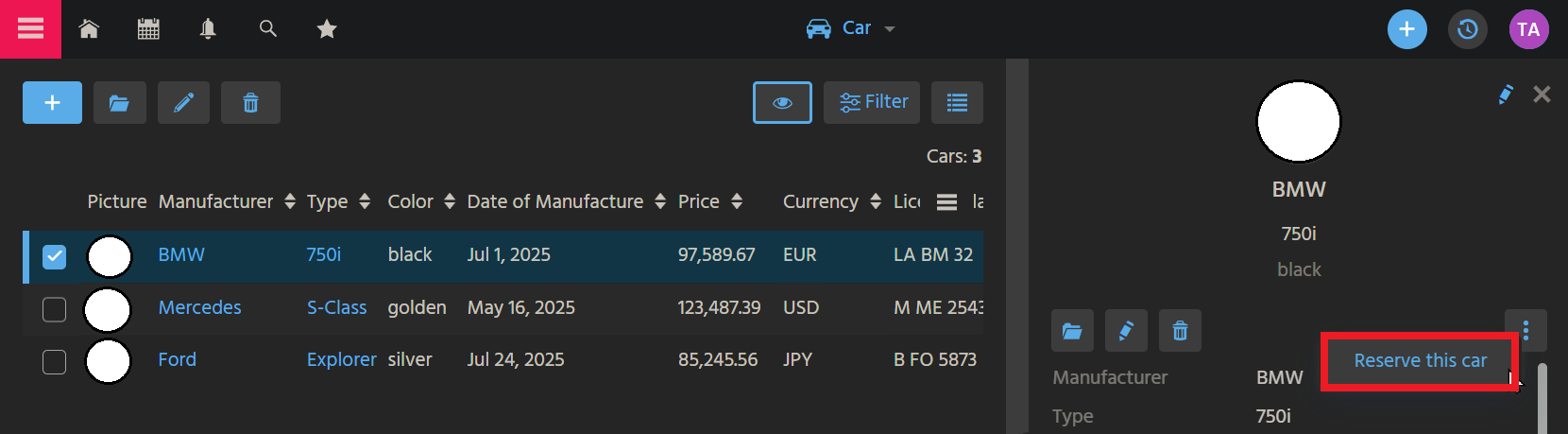 Selection PreviewView