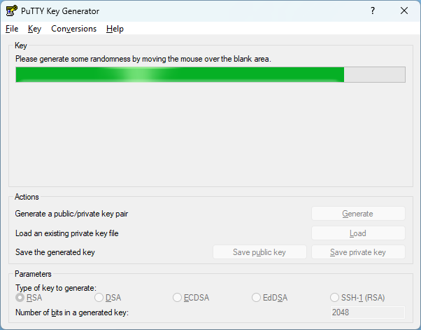 PuTTYgen
