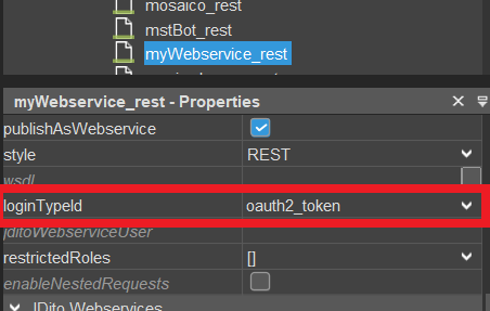 webservice_login_settings